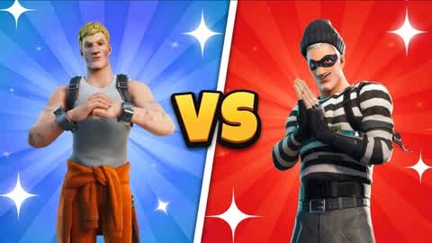 PRISON RED VS BLUE🔴🔵