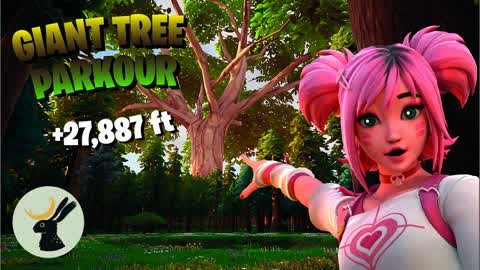 GIANT TREE PARKOUR !!🌳🌳
