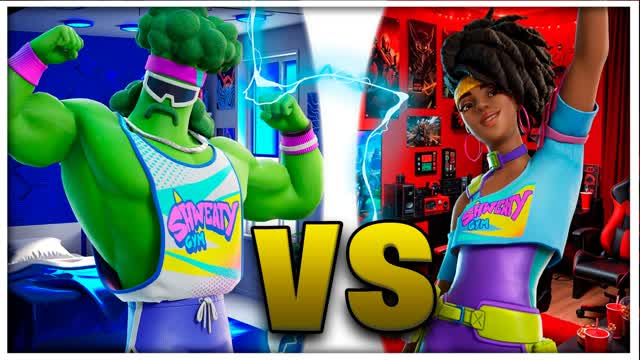 SUPER RED VERSUS BLUE