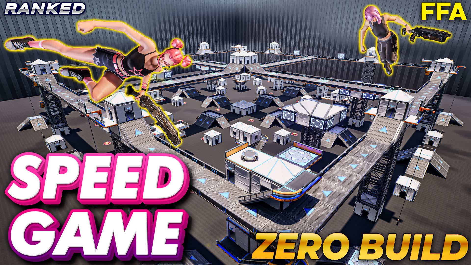 ⭐ SPEED GAME - ZERO BUILD - FFA ⭐RANKED⭐