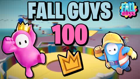 Fall Guys 100 Level Obby