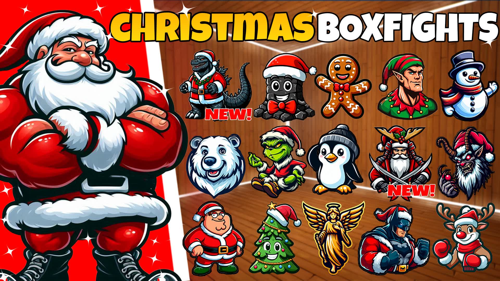 CHRISTMAS BOX FIGHTS 🎄📦
