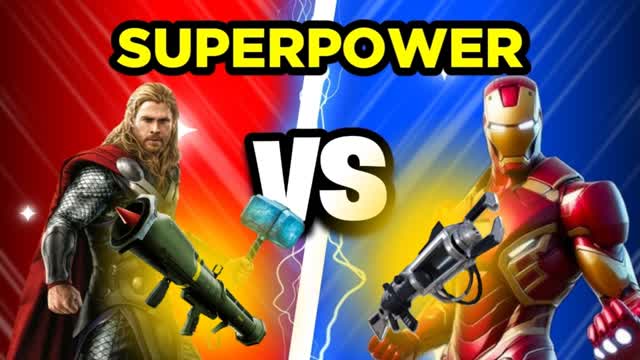 RED VS BLUE | SUPERPOWER ⚡️