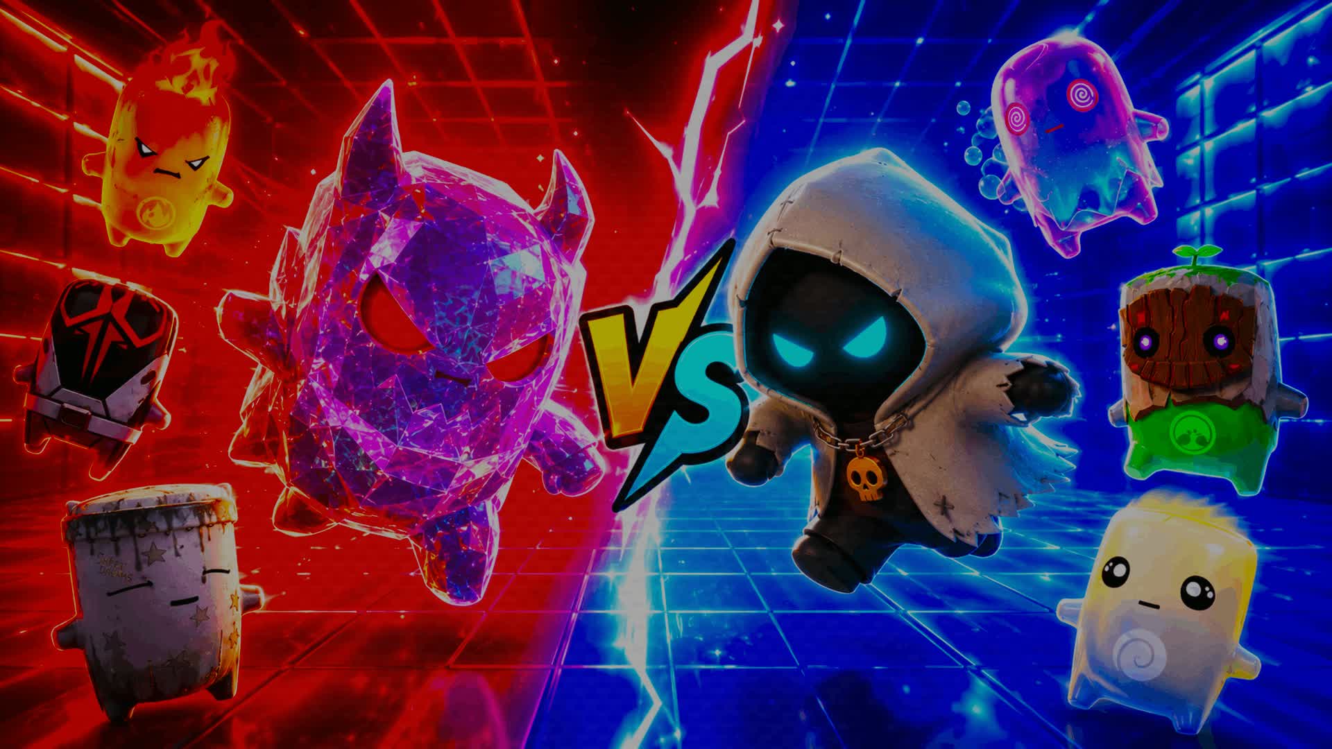 RED VS BLUE 🔴🔵 HORTI FRUTI