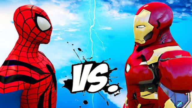 Capture 1 – 🕷️SPIDER MAN VS 🛡️IRON MAN