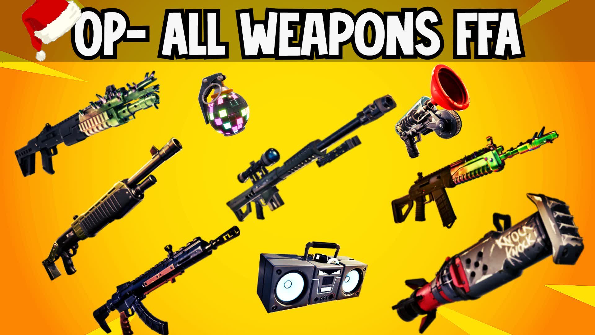 ⭐OP- All Weapons FFA HERO🎯🎅
