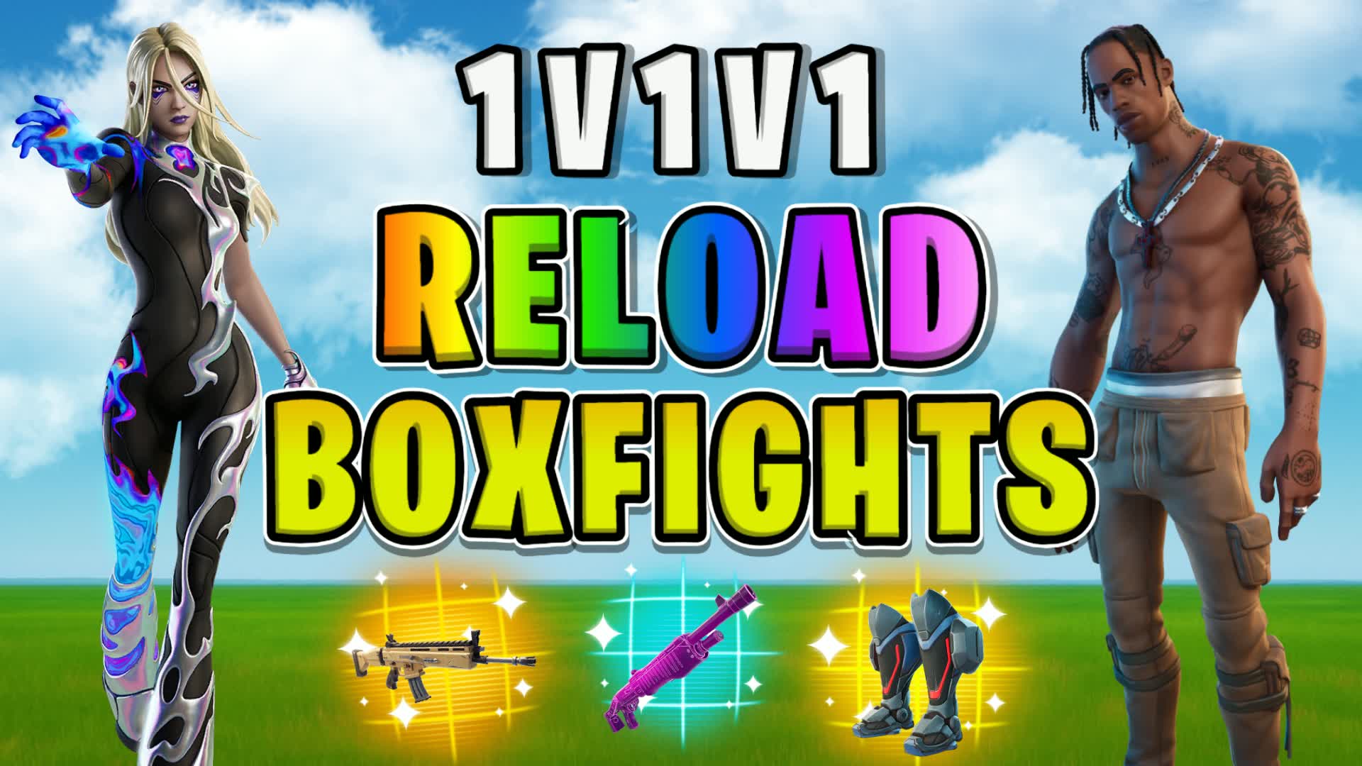 1v1v1 RELOAD BOXFIGHTS [SKL]