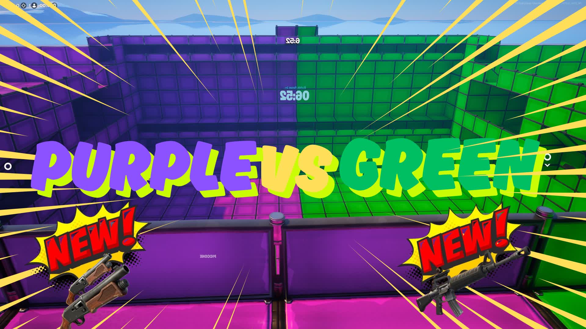VIOLA VS VERDE 🟢🟣