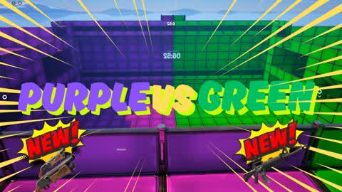 PURPLE VS GREEN 🟢🟣