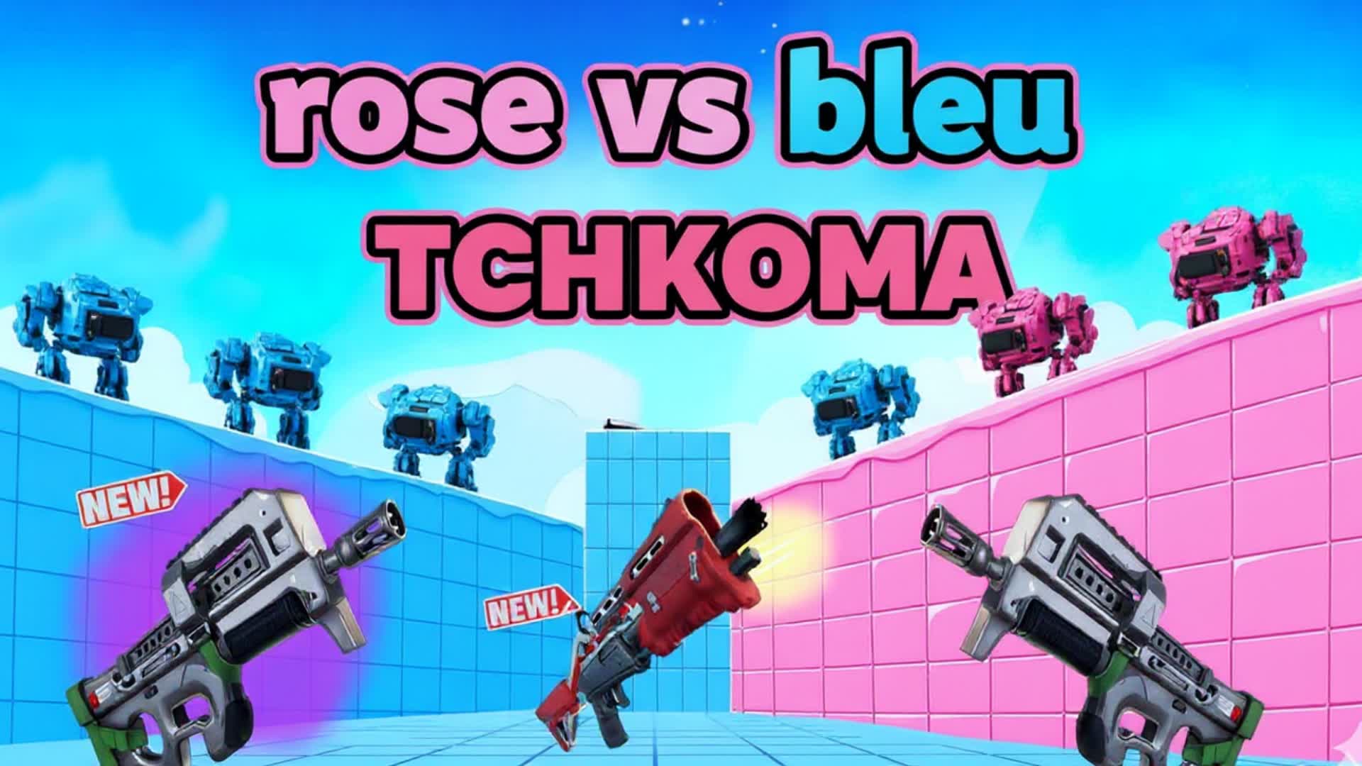Rose vs Blue TCHKOMA