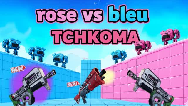Rose vs Blue TCHKOMA