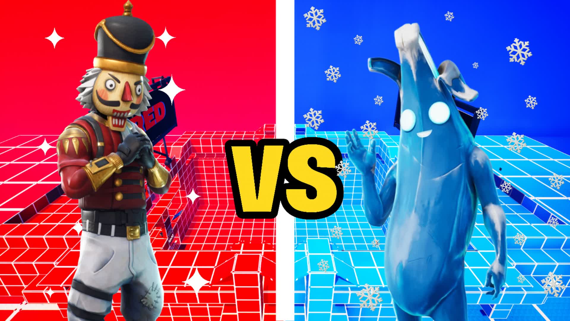 BANANA VS CRACKSHOT RED VS BLUE🔴🔵