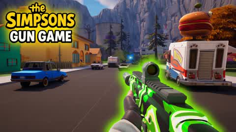 THE SIMPSONS ⭐️GUN GAME 🎯