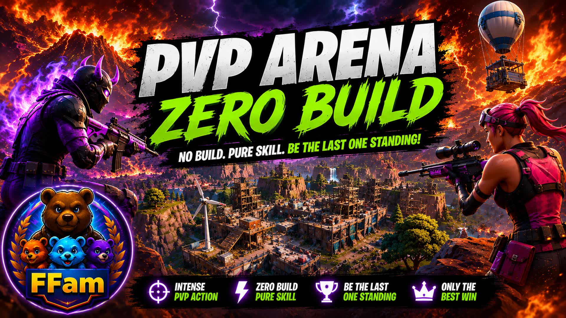 PvP Arena Zero Build