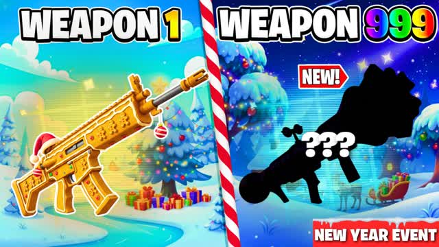 🎄INFINITE CHRISTMAS GUN GAME🎄