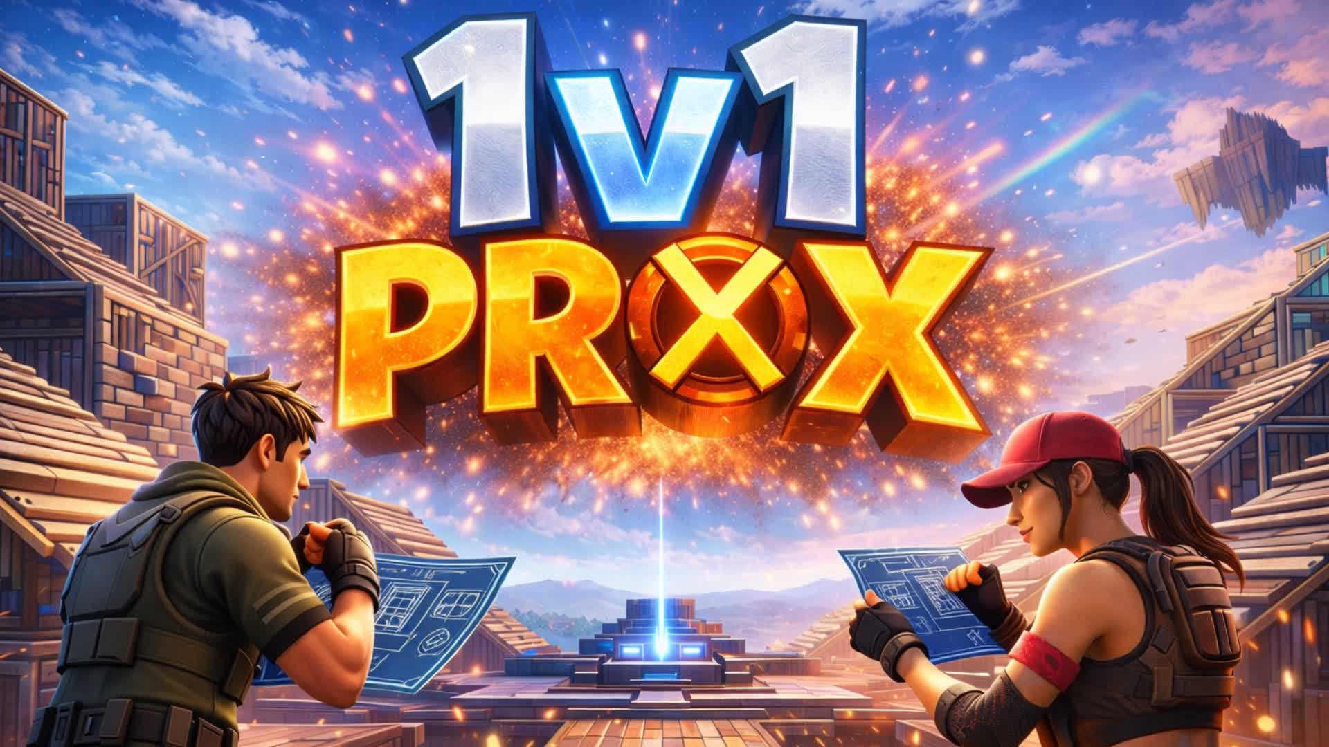 1v1 PVP BUILD FIGTH PROX