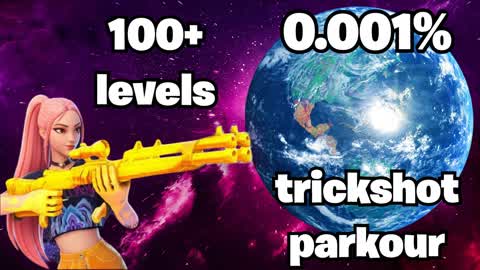 KPOP TRICKSHOT PARKOUR🎯100 LEVELS⭐