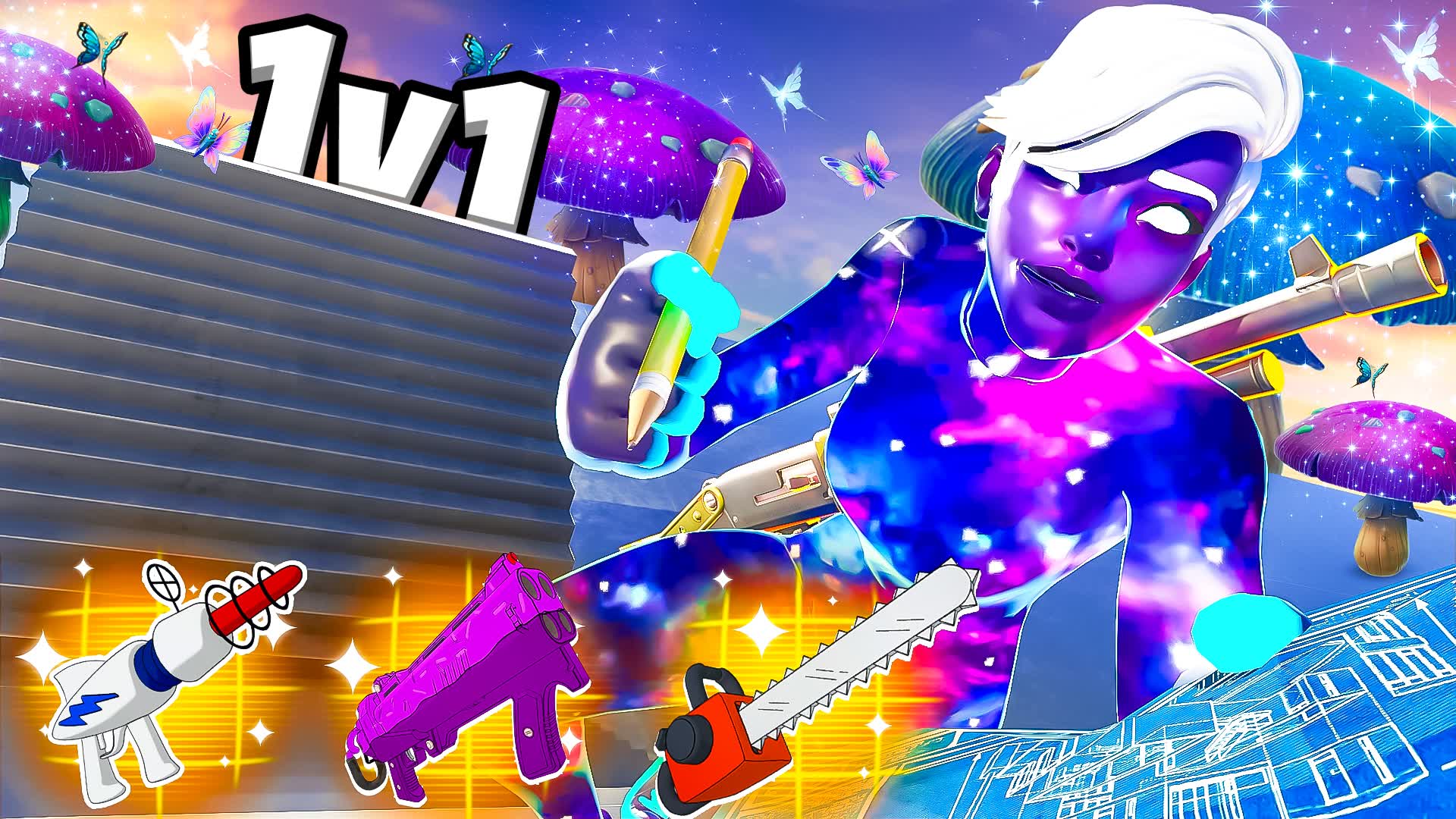 1V1 BUILD FIGHT - LUNIVERSE