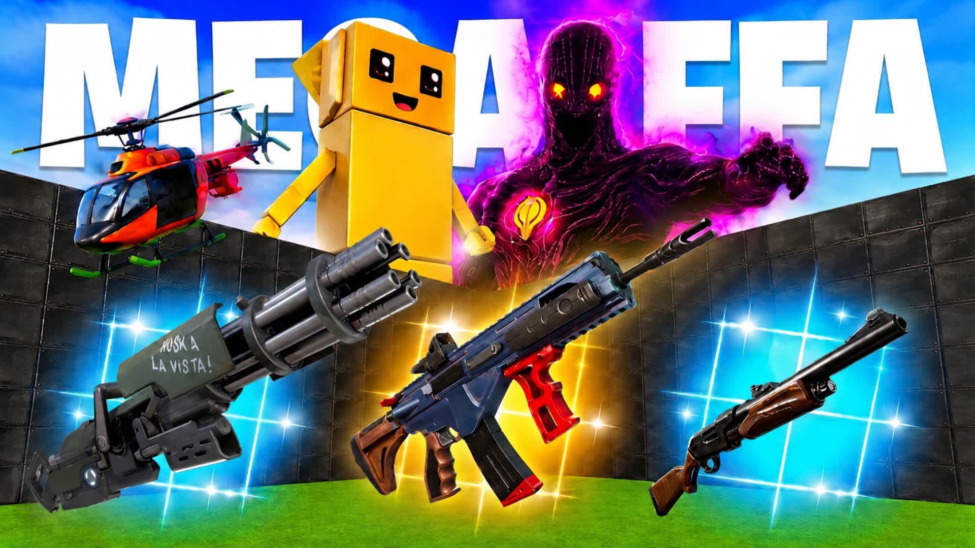 MEGA FFA — Fortnite island 6185-9855-0491 by ToxicLawzyFV
