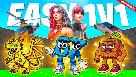 EASY 1V1 🎯 ALL GUNS & VEHICLES 🎯