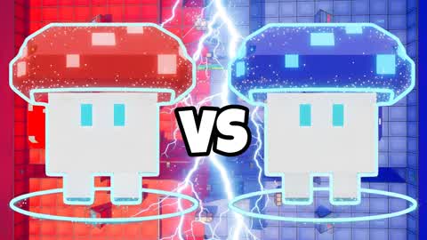 🍄MUSHRUN🍄 RED VS BLUE 🔴🔵