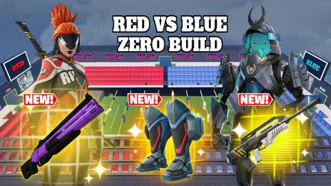 RED VS BLUE IN FOOSBALL ZERO BUILD