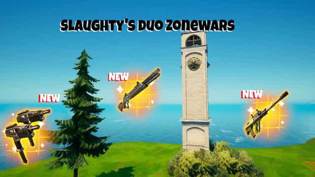 Slaughty's Duo Zonewars *NEW WEAPONS*