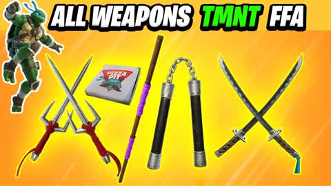 TMNT ALL WEAPONS - NEW COMBAT ⭐TMNT