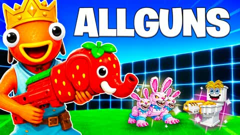 ALL GUNS 1V1 - BRAINROT FFA RIDES LAGRI