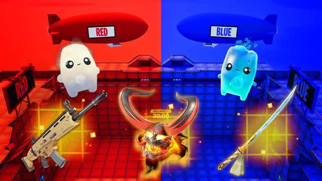 EXTREME RED VS BLUE 🔴🔵