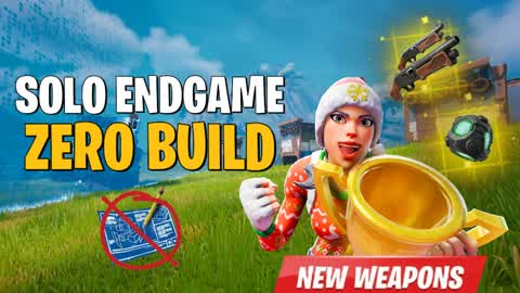 🏆SOLO ENDGAME ZERO BUILD