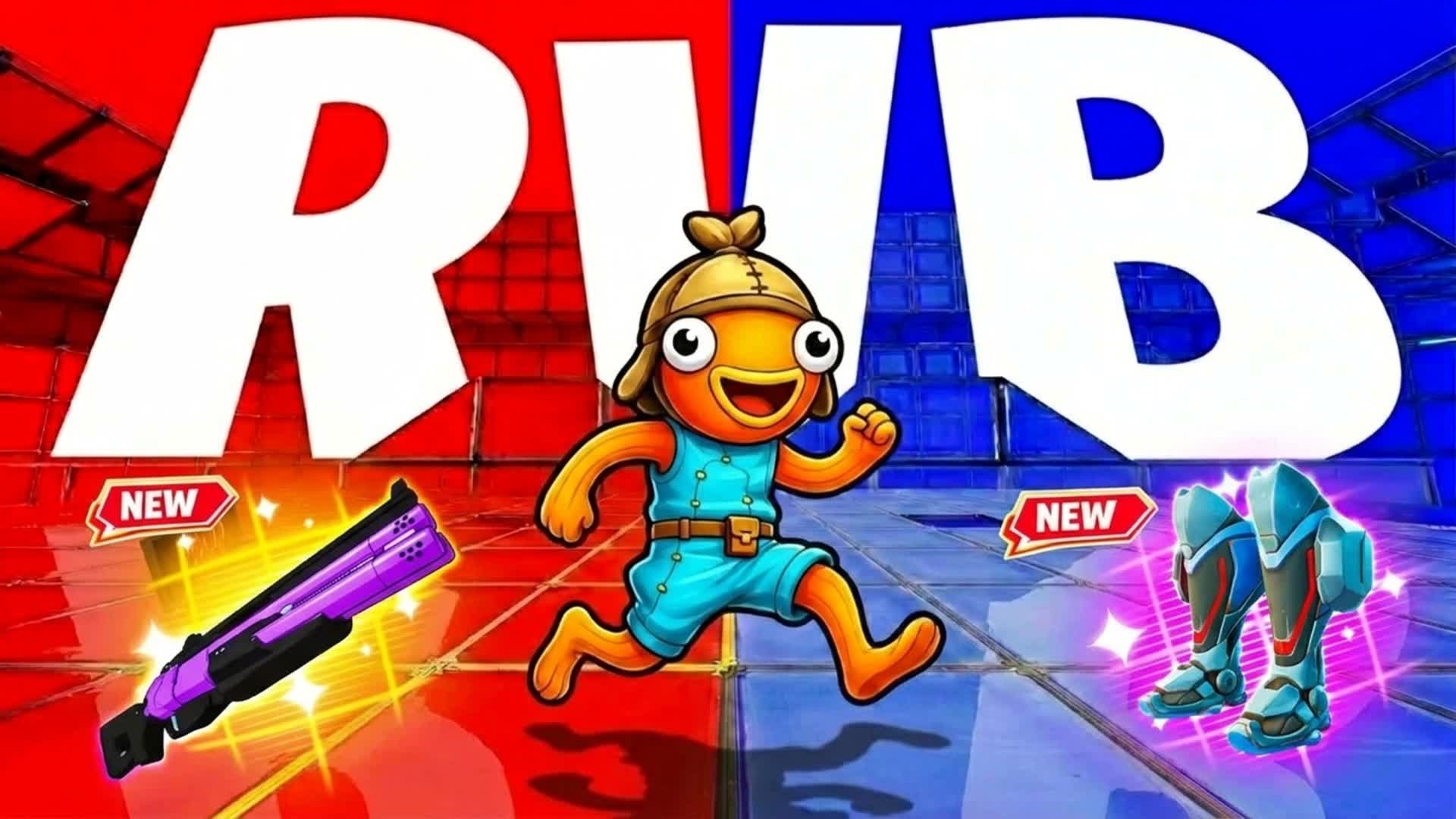 NEW MEGA RED VS BLUE RVB