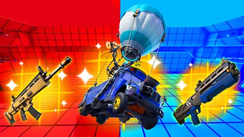 SUPER BATTLE BUS RED VS BLUE🔴🔵MANJIRO