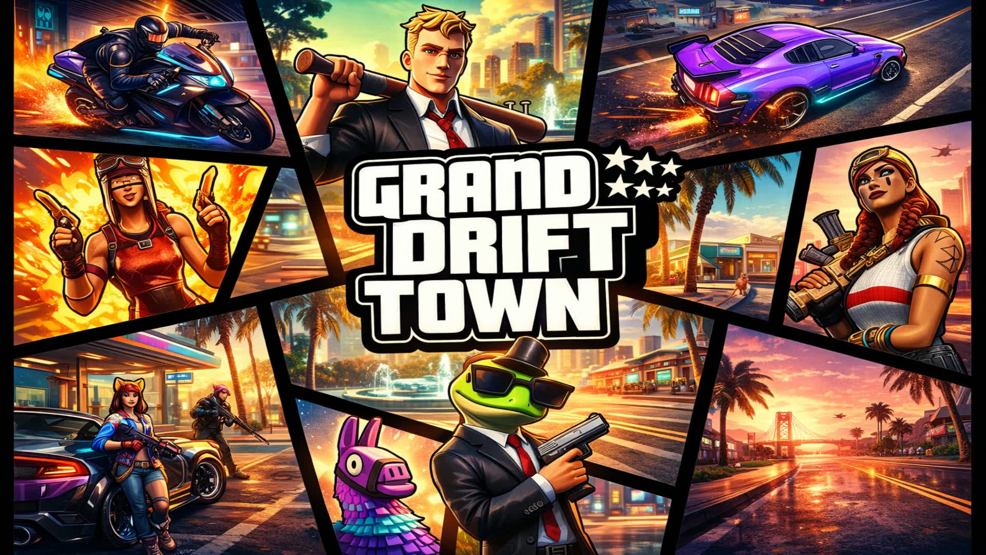 🏙️ グランドドリフトタウン 🎵 ゾンビ 🧟