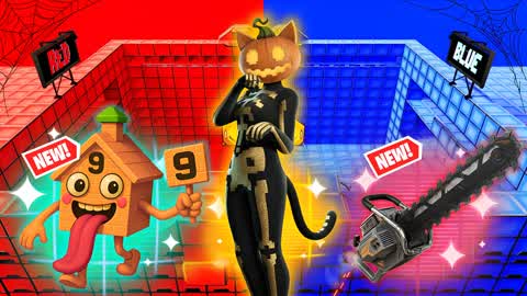 🎃AMAZY MEGA RED VS BLUE🔴🔵