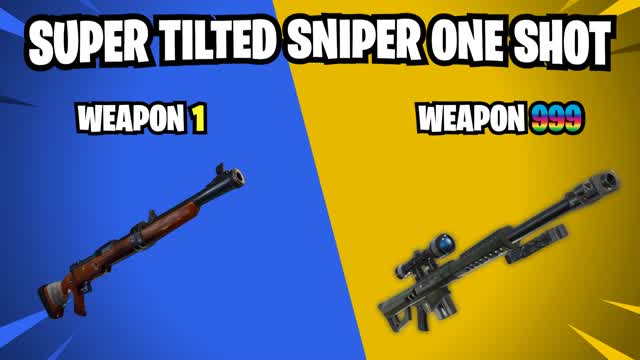 SUPER TILTED SNIPER ONE SHOT 🔫