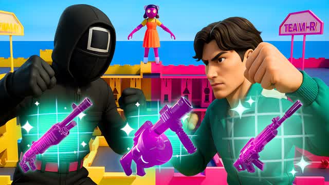 Red vs Yellow: Squid Game Mode