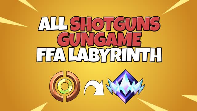 ALL SHOTGUNS GUN GAME FFA LABYRINTH