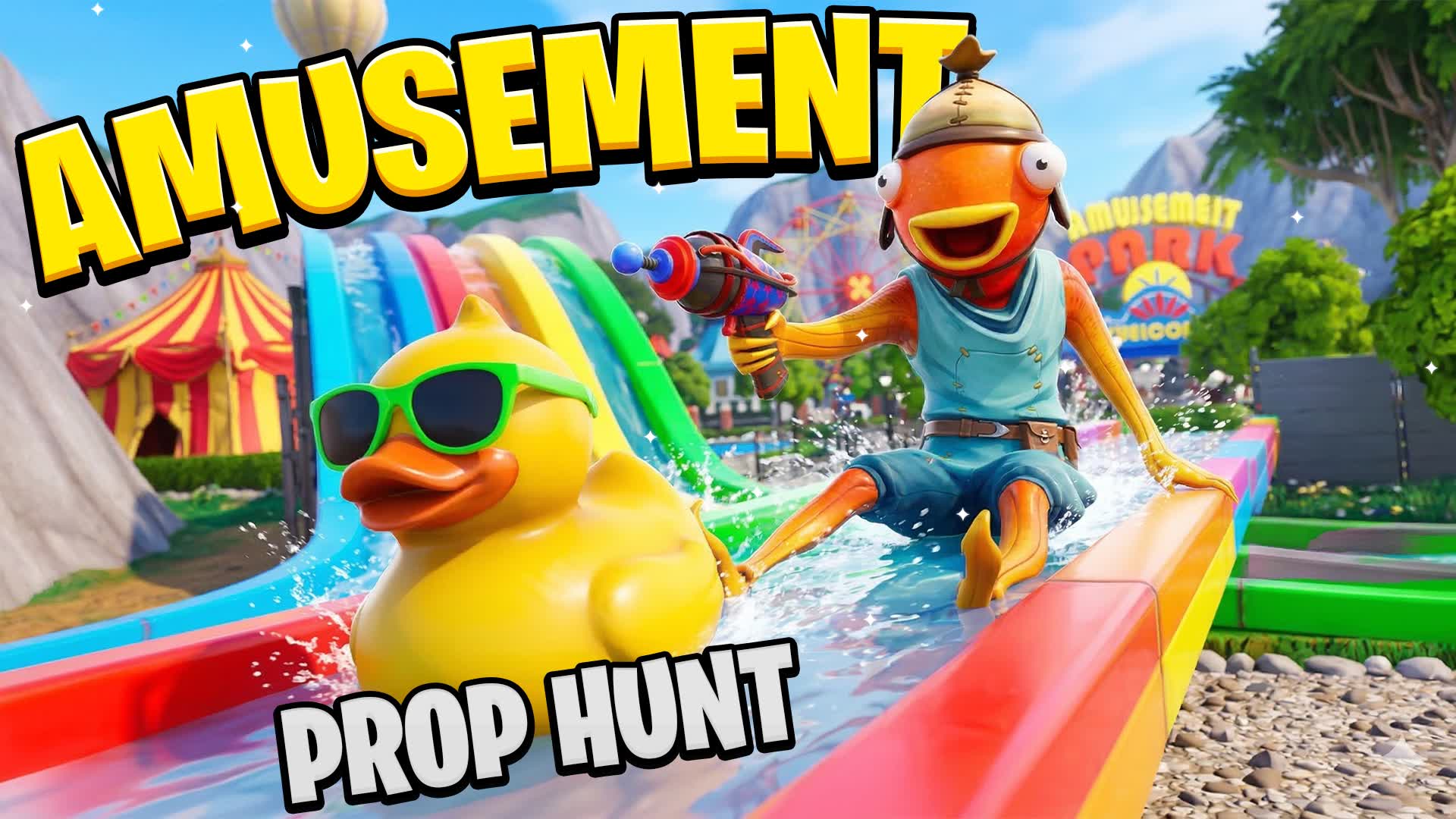 AMUSEMENT GIANT PROP HUNT ❤️