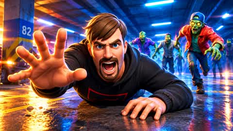 SURVIVE 100 DAYS ON PARKING WITH ZOMBIES