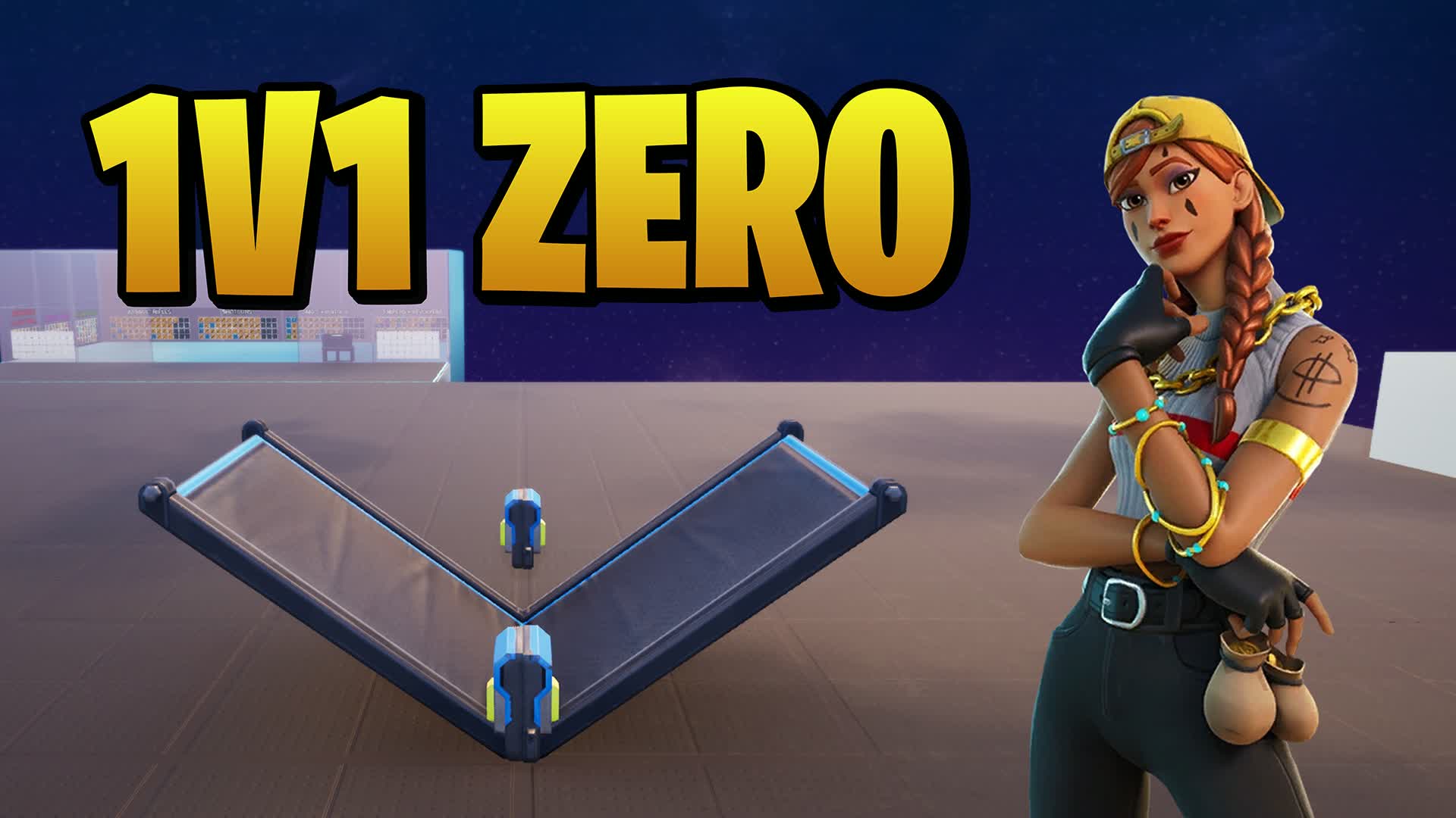 1V1 ZERO — Fortnite island 6650-2670-4249 by EmberTwig