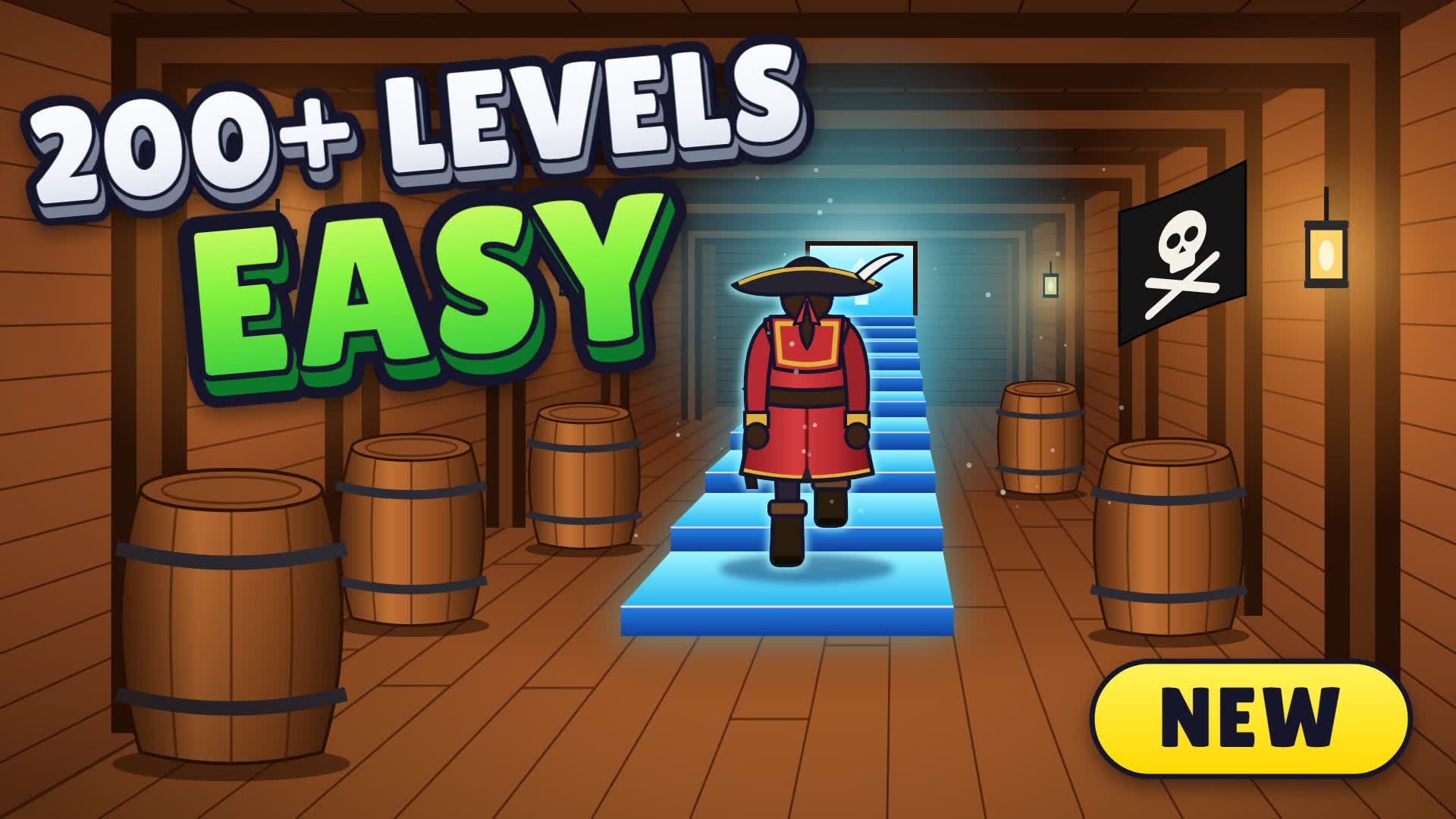 PARKOUR PIRATE 200 LEVELS ⭐️⭐️⭐️