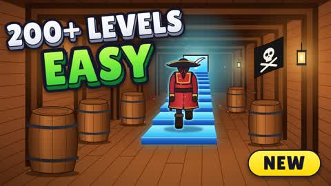 PARKOUR PIRATE 200 LEVELS âď¸âď¸âď¸