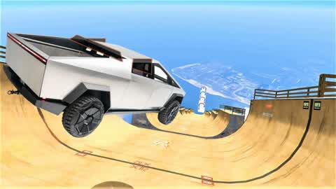 CYBERTRUCK MEGA RAMP