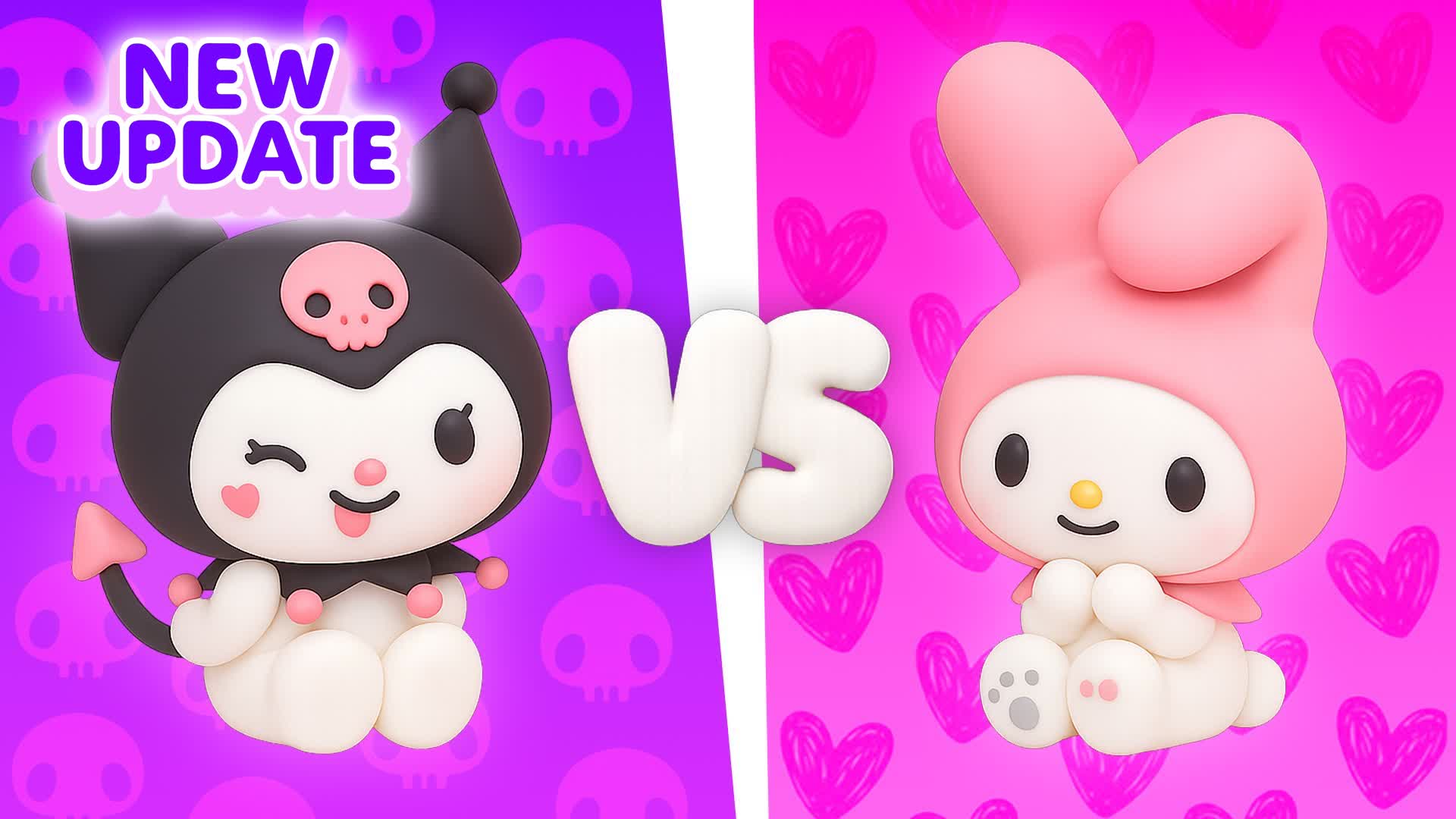 [Red vs Blue]🩷My Melody vs Kuromi💜