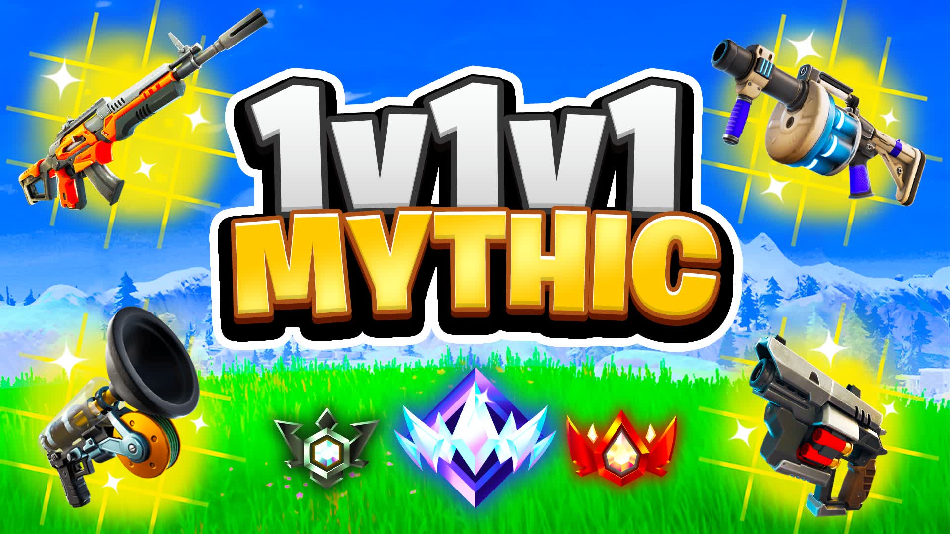 MYTHIC 1v1v1 Realistics FFA
