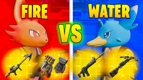 RED VS BLUE : 🔥Fire VS Water🌊
