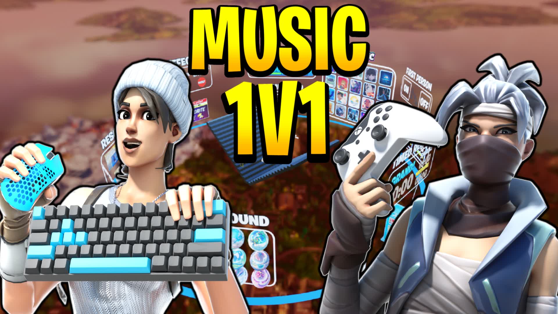 BEST MUSIC 1V1 BUILD FIGHT [SHARK] 🎯🎵