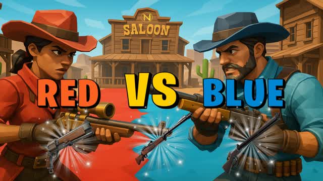 Red vs Blue: Western Conquest 🔴🔵
