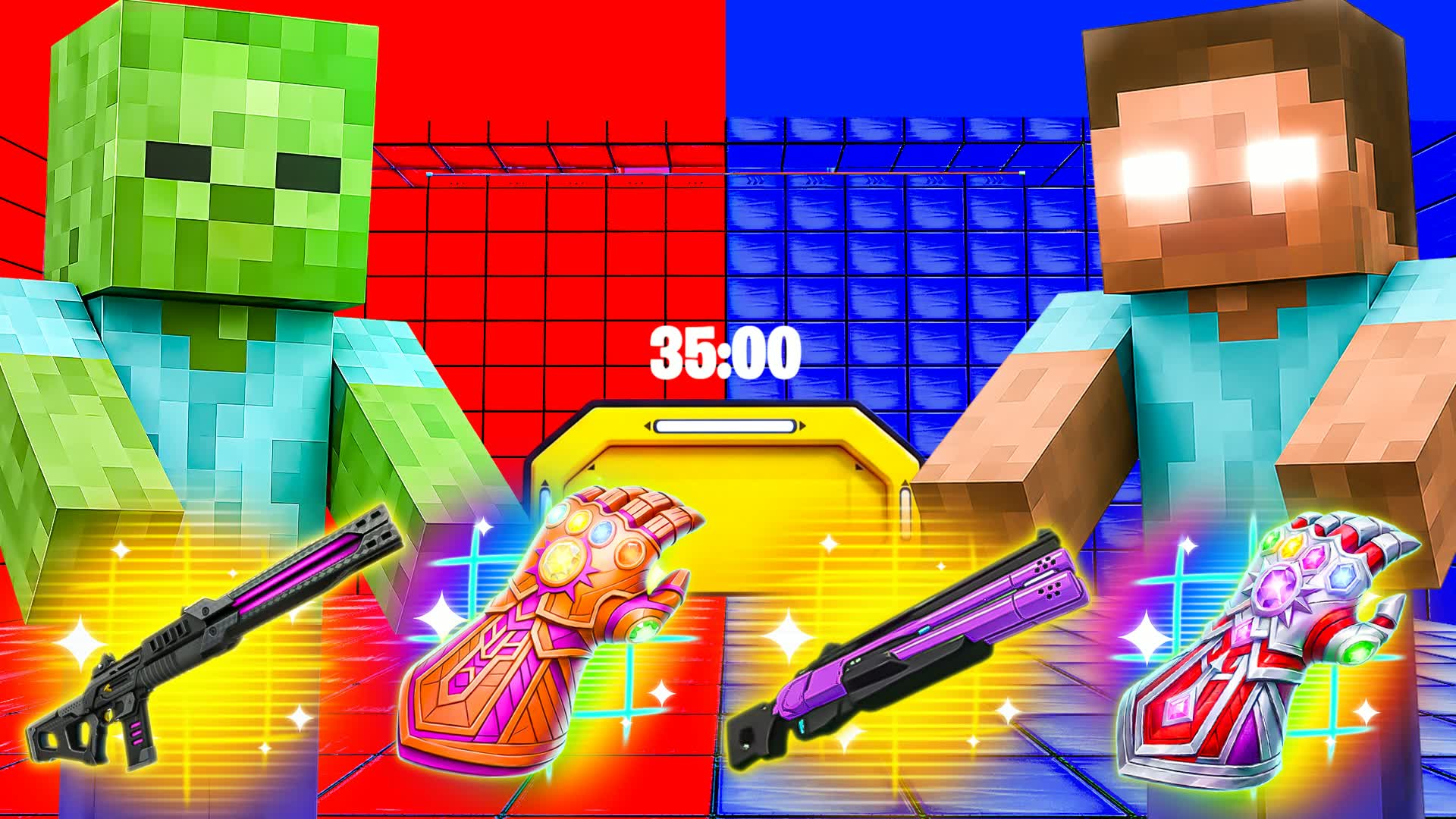 音楽 赤 vs 青 🔴🔵 ボスファイト